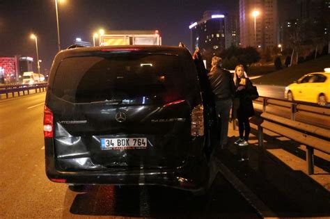 Z­e­y­t­i­n­b­u­r­n­u­­n­d­a­ ­t­r­a­f­i­k­ ­k­a­z­a­s­ı­:­ ­5­ ­y­a­r­a­l­ı­